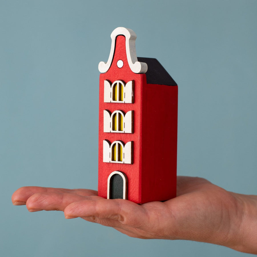 Antwerp House | Winter Village Wooden Christmas Toy