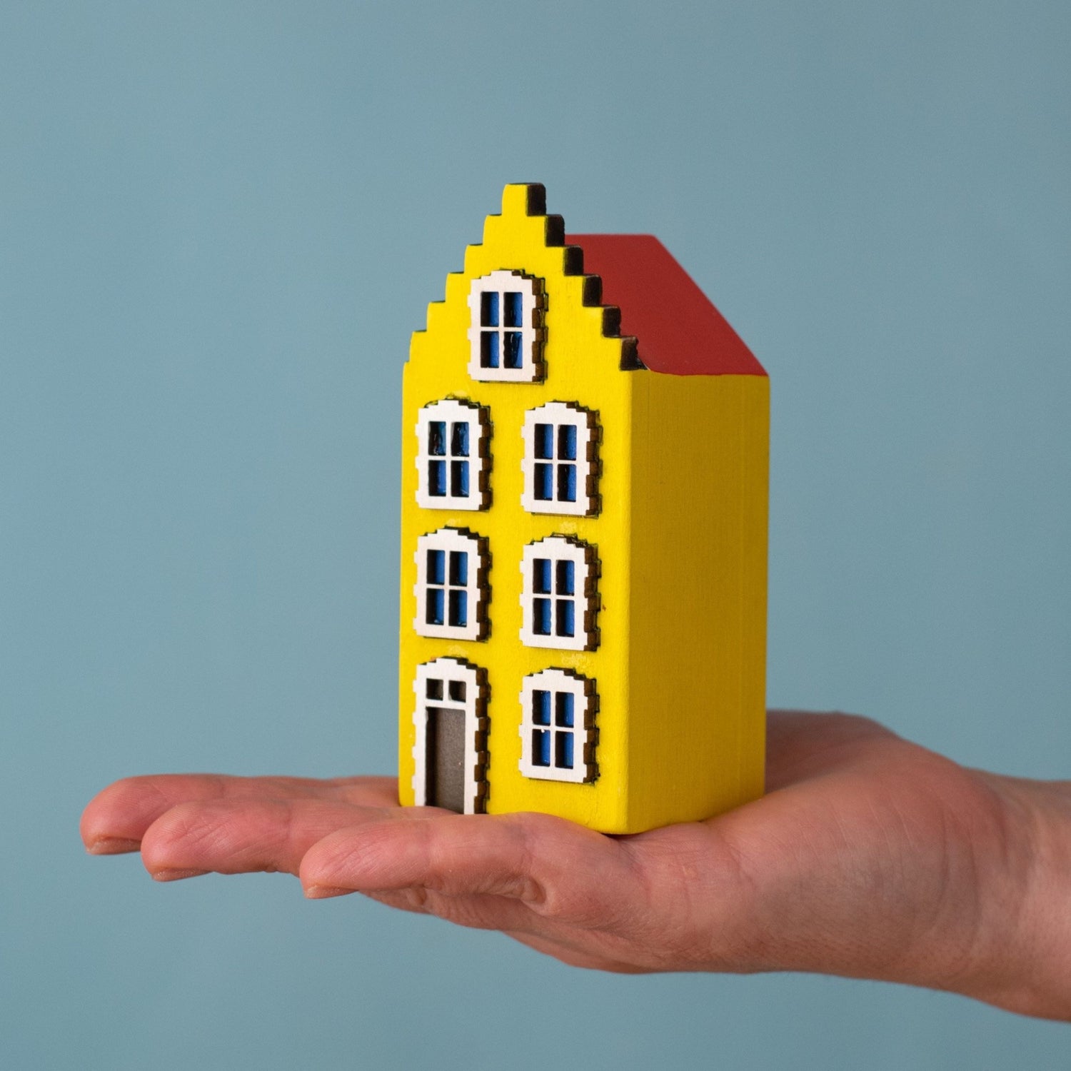 Bruges House | Winter Village Wooden Christmas Toy