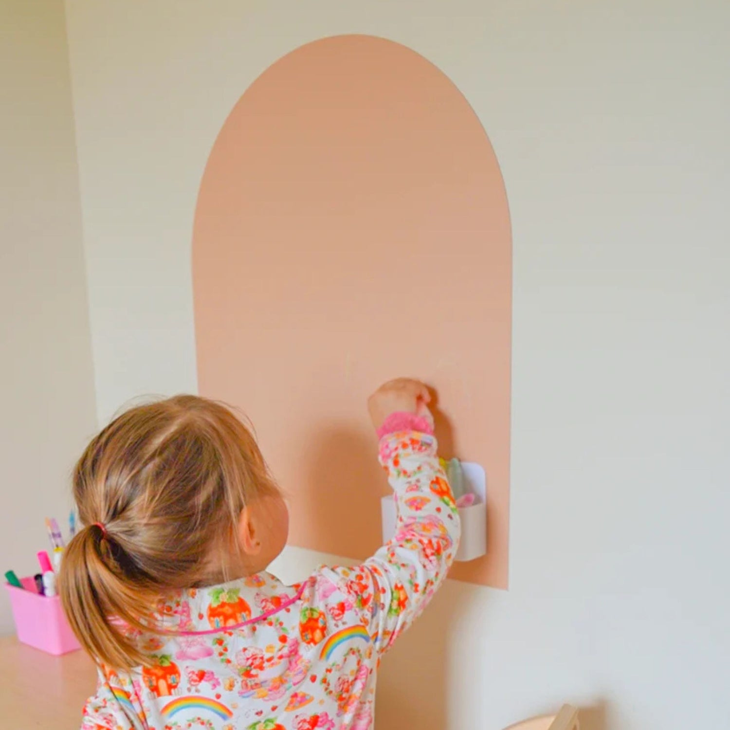 MINI Magic Playwall - Arch Magnetic Wall Decal (Blush)