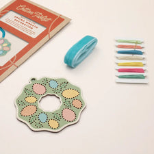 Make Your Own Stitched Decoration Craft Kit (Spring Wreath)
