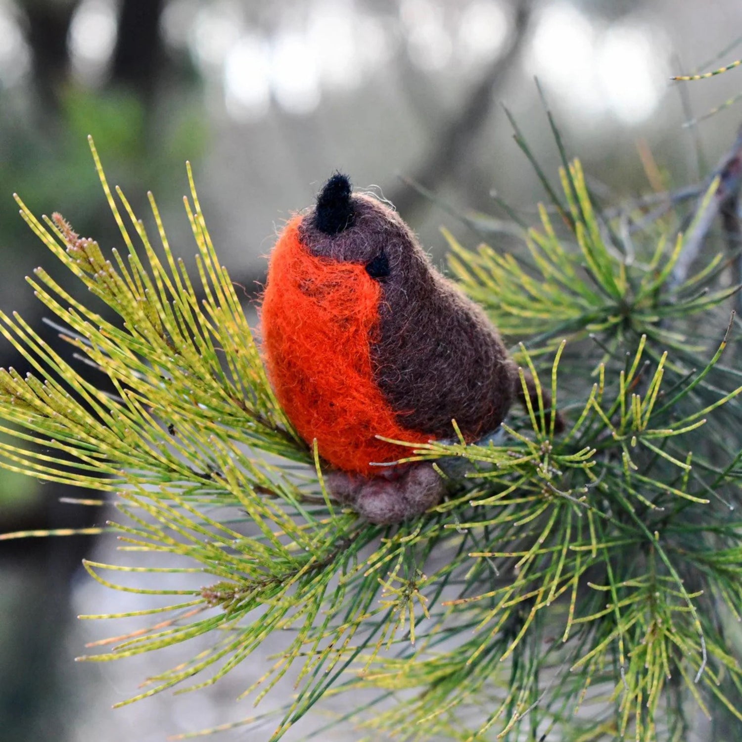 Felt Toy Robin Bird