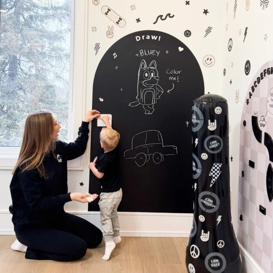 JUMBO Magic Playwall - Arch Magnetic Wall Decal (Midnight)