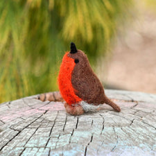 Felt Toy Robin Bird
