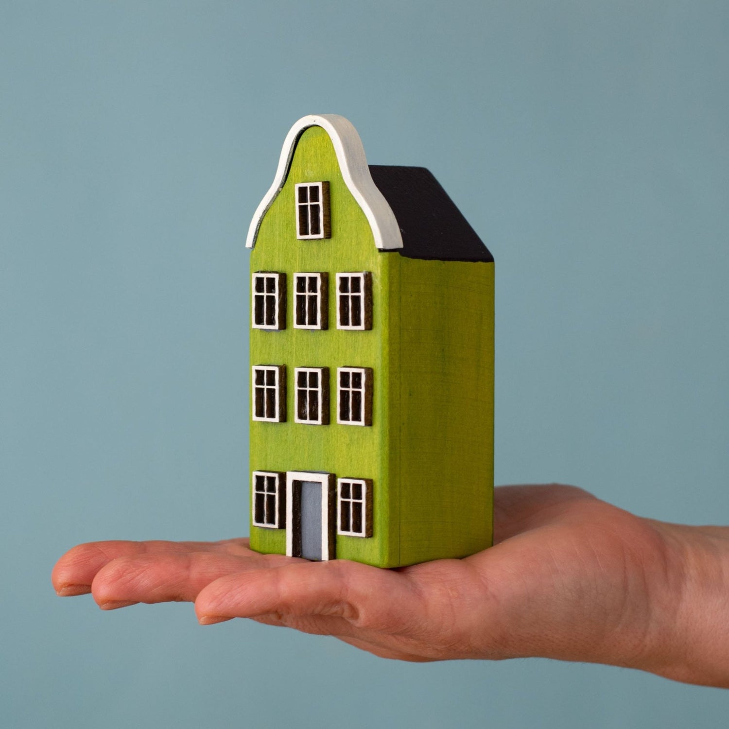 Lübeck House | Winter Village Wooden Christmas Toy