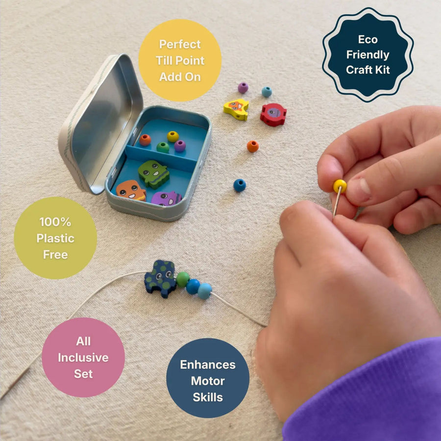 Mini Monsters Bracelet Craft Kit