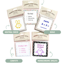 Magnetic Sticky Notes (Confetti)