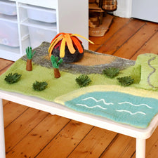 PRE-ORDER Felt Dinosaur Playmat Playscape (Large)