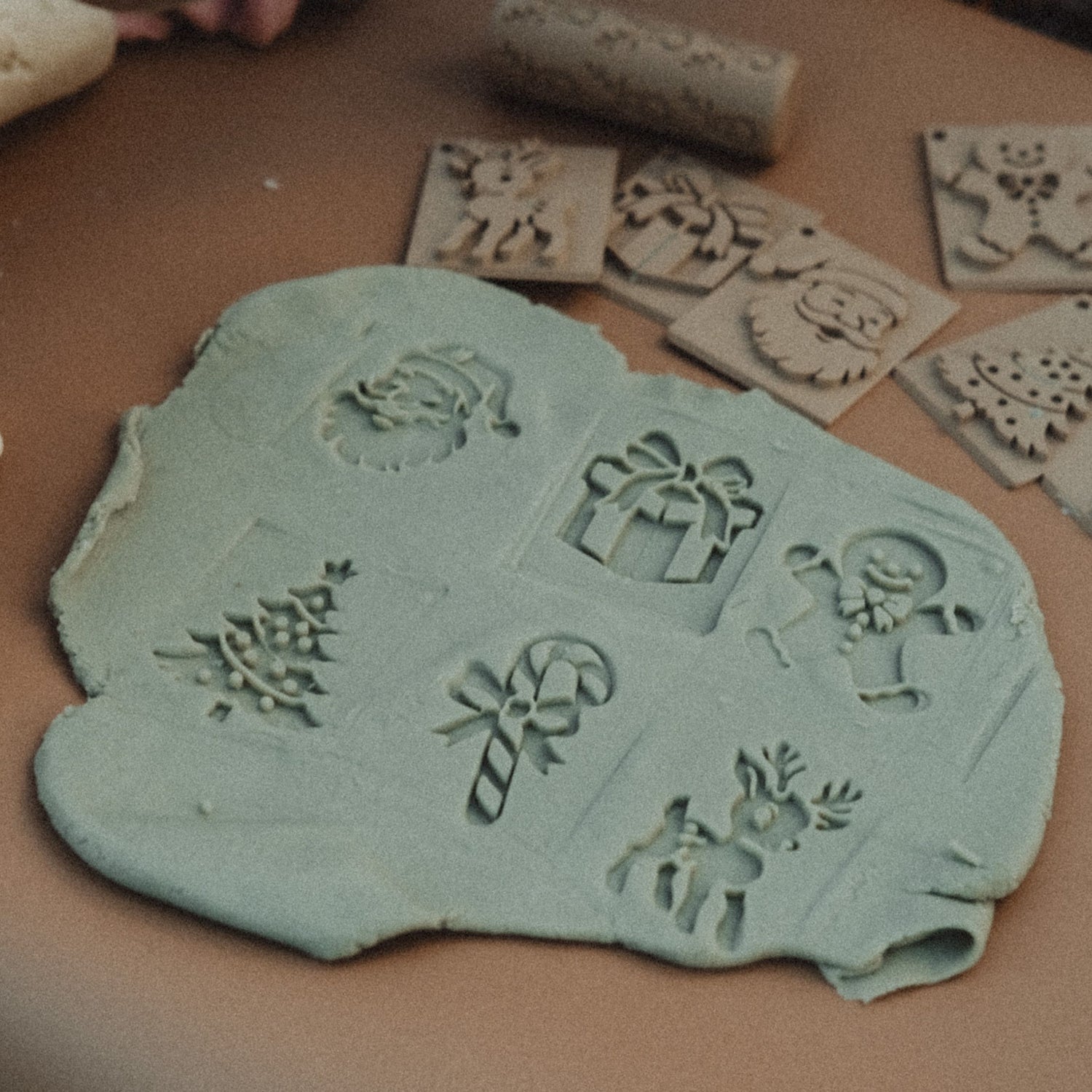 Christmas Eco Stamp Playdough Set (6 Stamps)