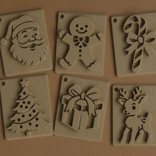 Christmas Eco Stamp Playdough Set (6 Stamps)