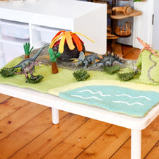 PRE-ORDER Felt Dinosaur Playmat Playscape (Large)