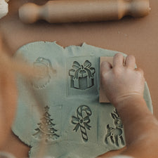 Christmas Eco Stamp Playdough Set (6 Stamps)