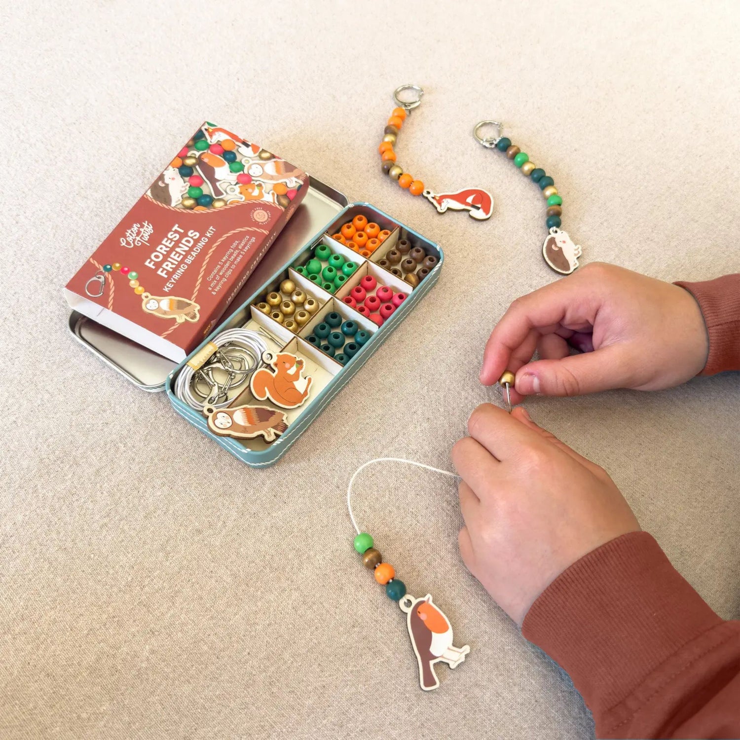 Forest Friends Keyring Kit