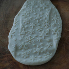 Eco Playdough Roller (Snowflake)