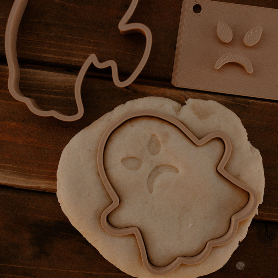 Halloween Ghost Eco Stamp and Cutter Playdough Set