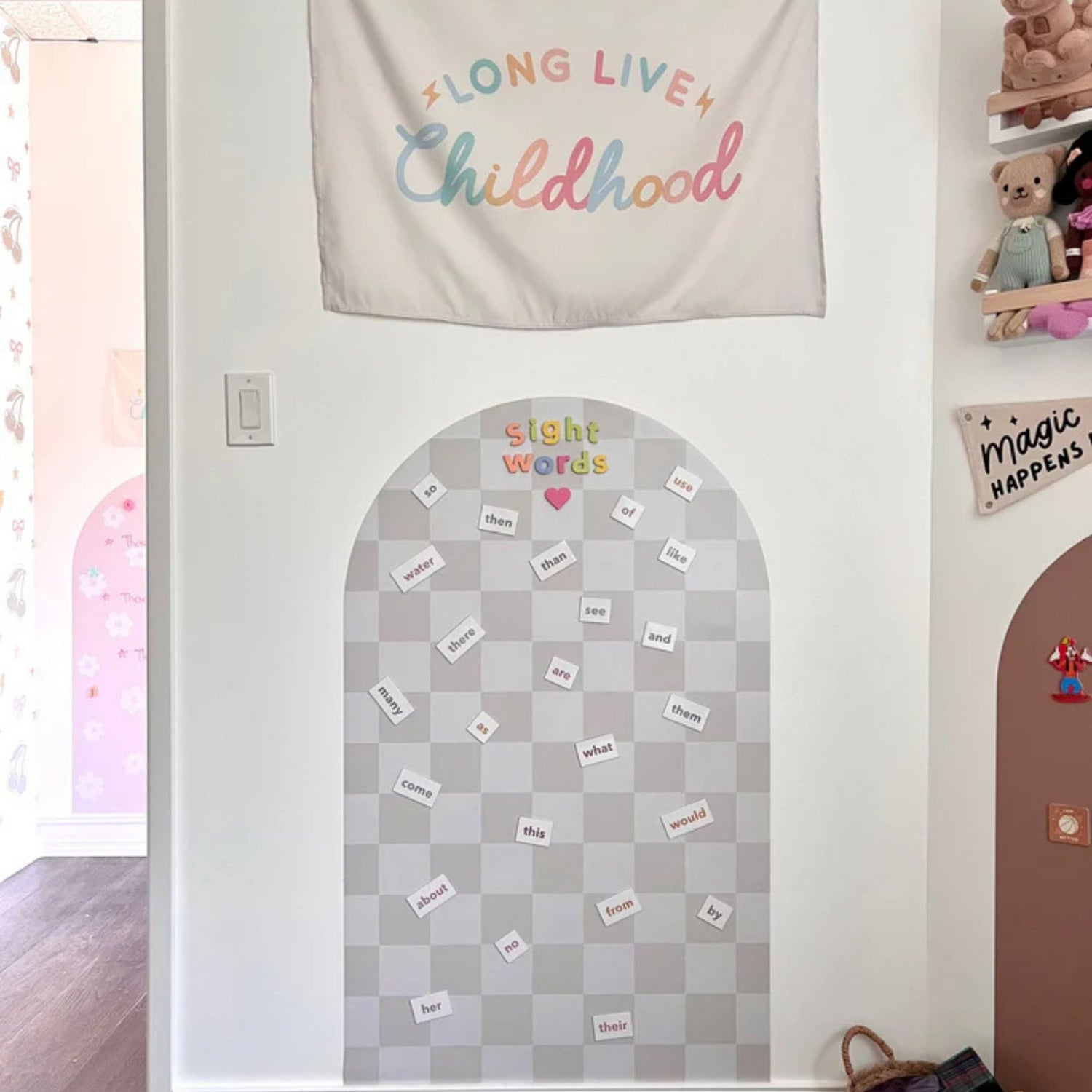 Sight Word Magnets for Early Reading & Literacy (Level 1)