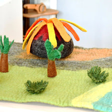 PRE-ORDER Felt Dinosaur Playmat Playscape (Large)