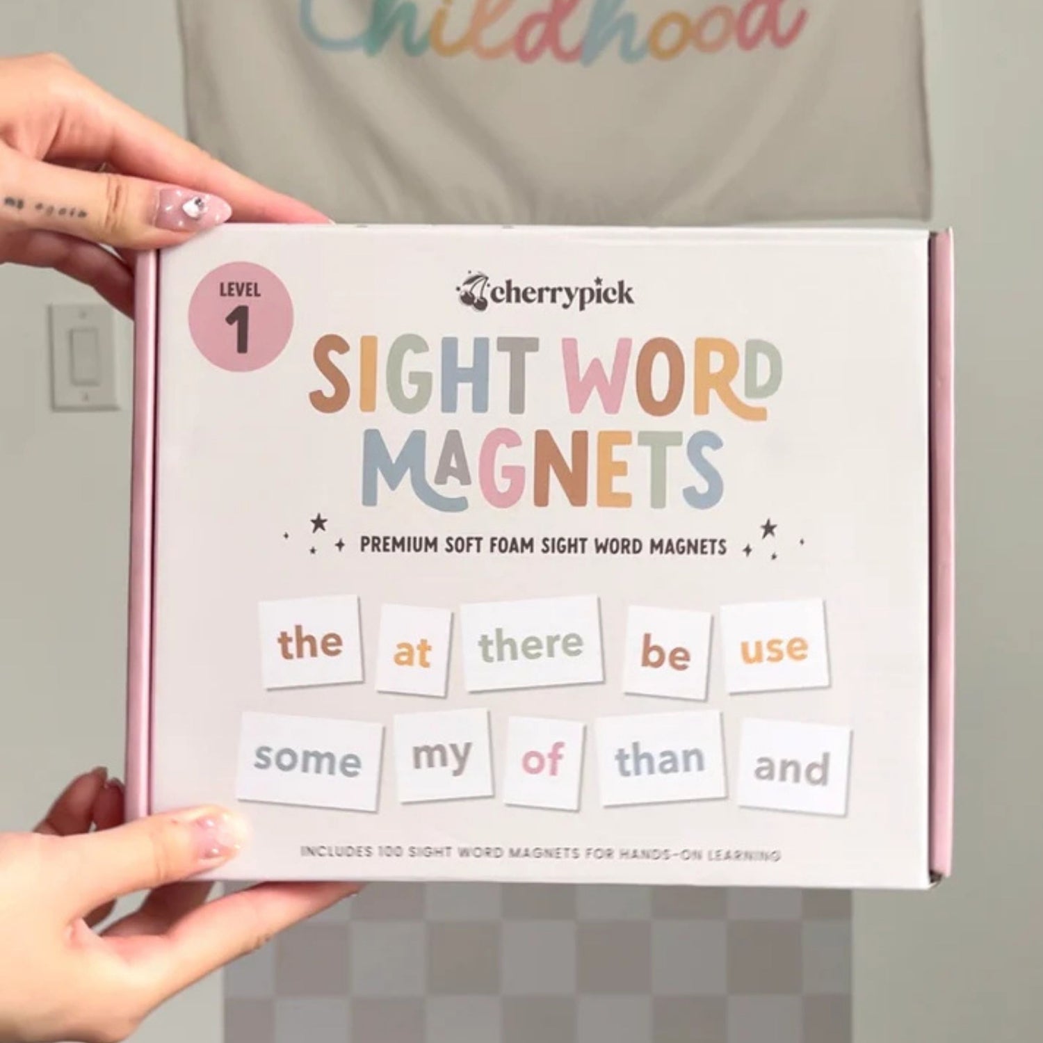 Sight Word Magnets for Early Reading & Literacy (Level 1)