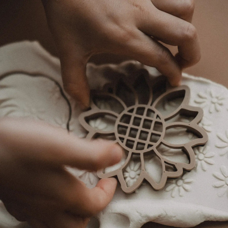 Mixed Flower Eco-Cutter Playdough Set