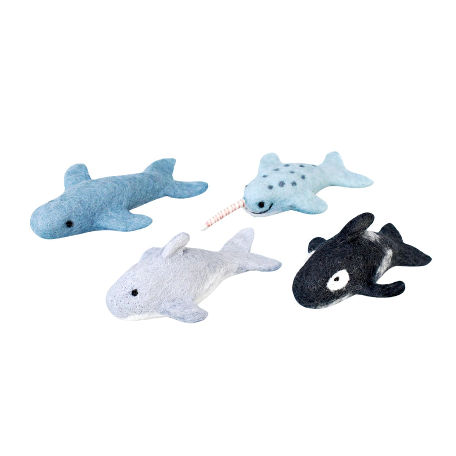 PRE-ORDER Felt Ocean Marine Animal Toys (Set of 4)