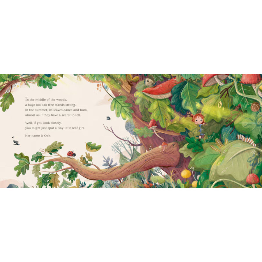 Oak: The Littlest Leaf Girl: (A Heartwarming Autumn Picture Book About Handling Change and New Beginnings)