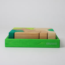 Grimm's Building Set Creative Puzzle (Squirrel, Green)
