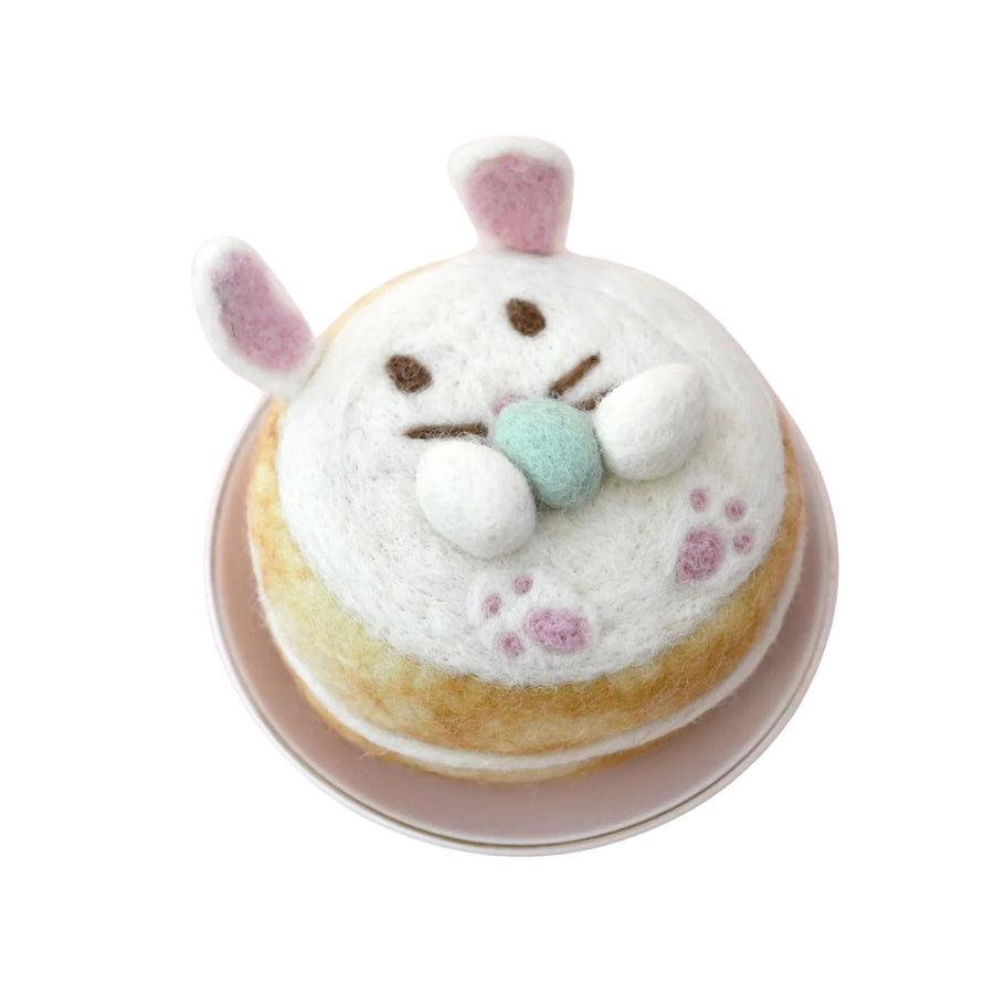 Felt Bunny Donut | Easter Play Food
