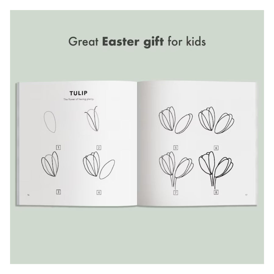 Spring Things: How to Draw Books for Kids with Easter Eggs, Bunnies, Flowers, and More