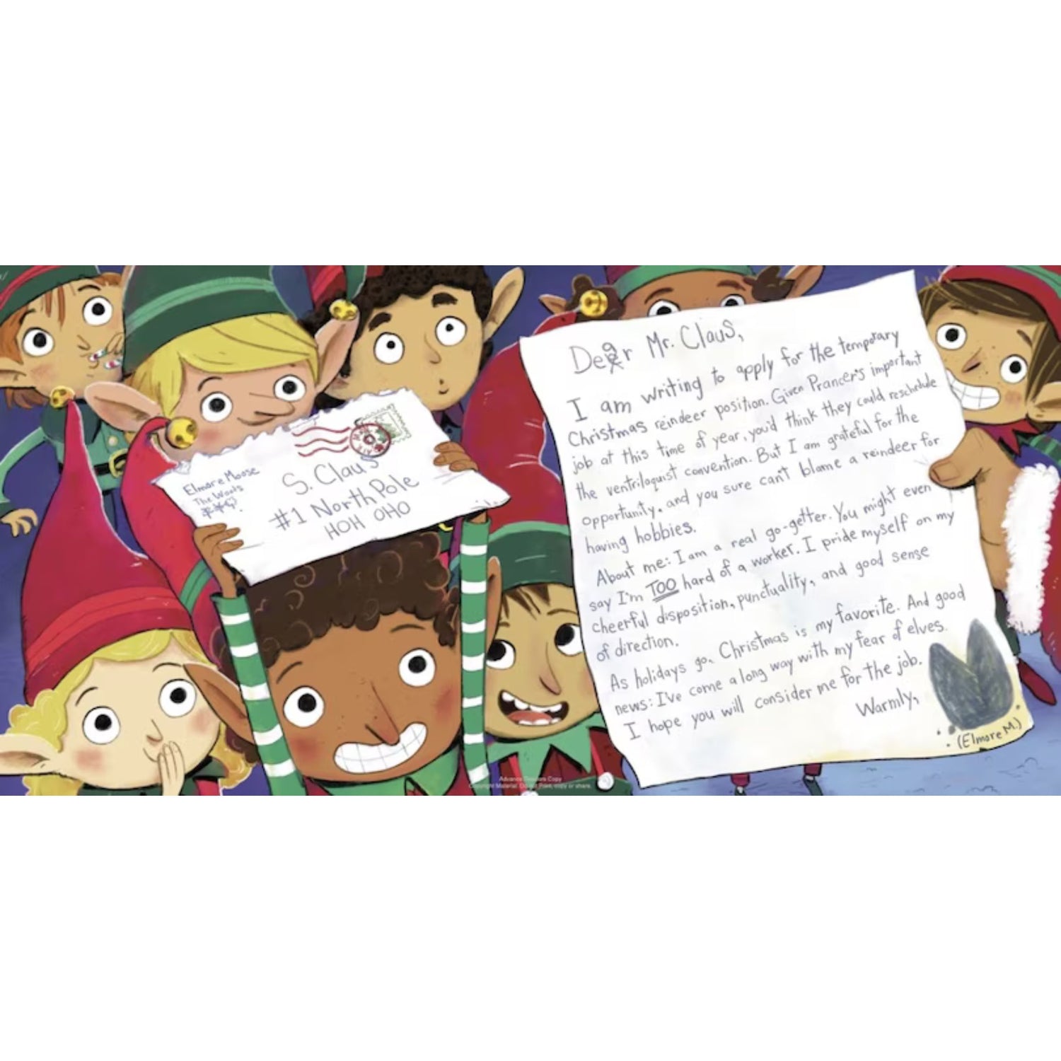 Elmore the Christmas Moose | Hardcover