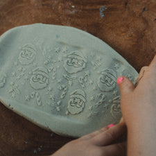 Eco Playdough Roller (Santa Christmas)