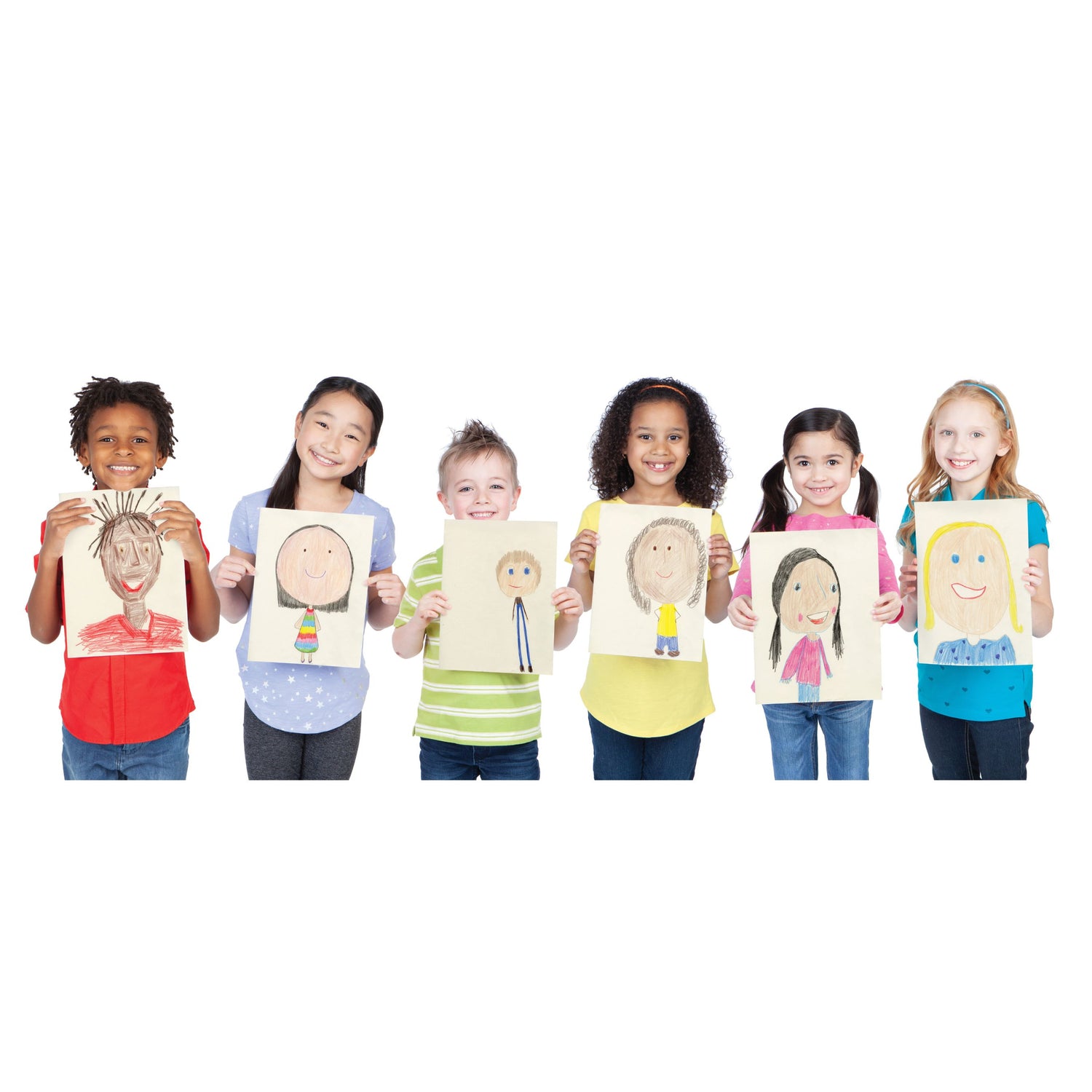 World Colours - 27 Eco-Pencils with Skin Tones