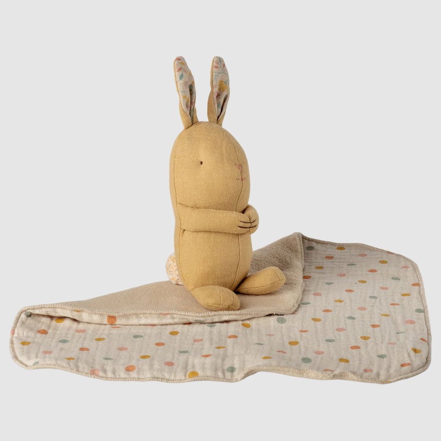 PRE-ORDER Maileg Lullaby Friends, Bunny - Cream Yellow (Mini)