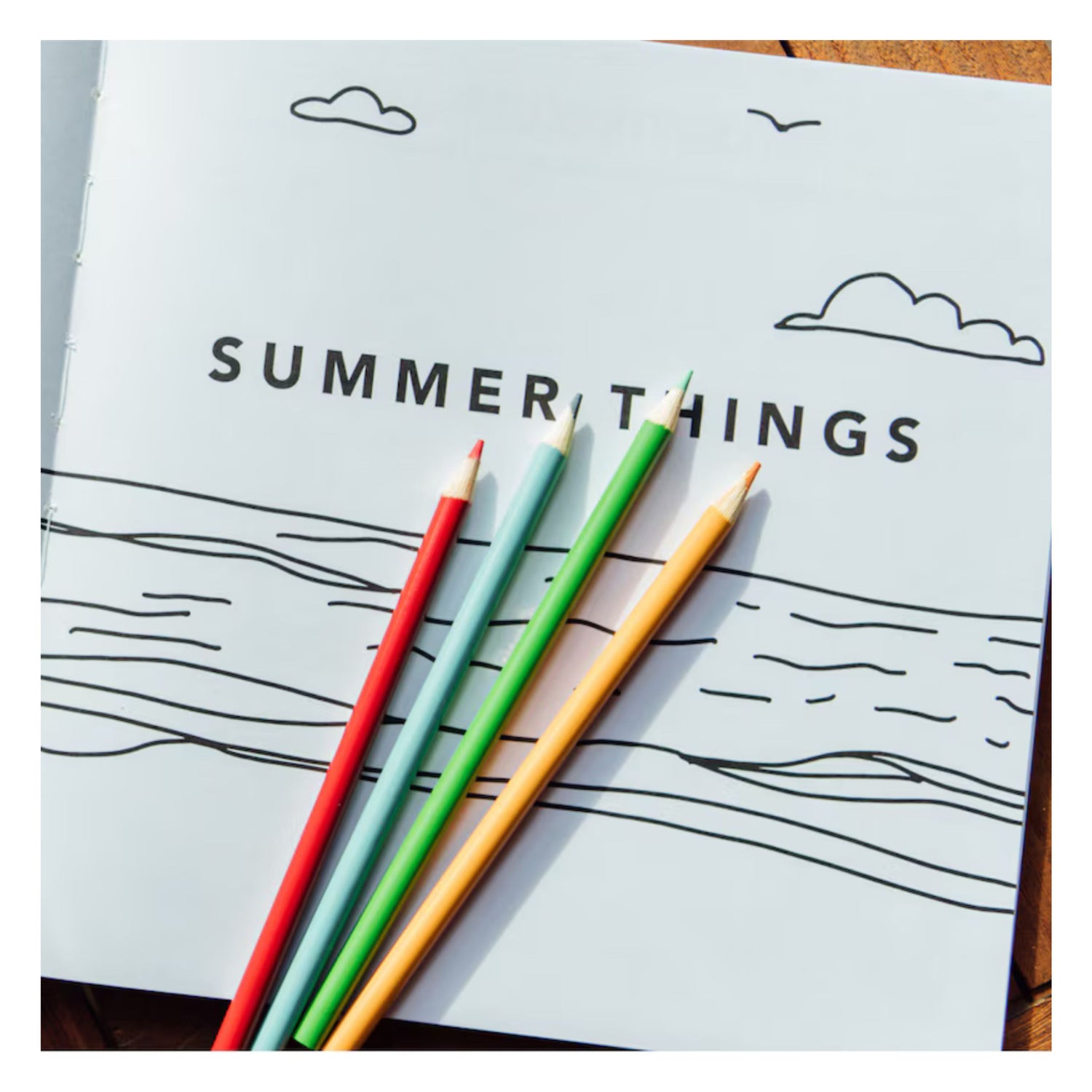 Summer Things: How to Draw Books for Kids Featuring Beach Fun, Summer Camp, Picnics, and More