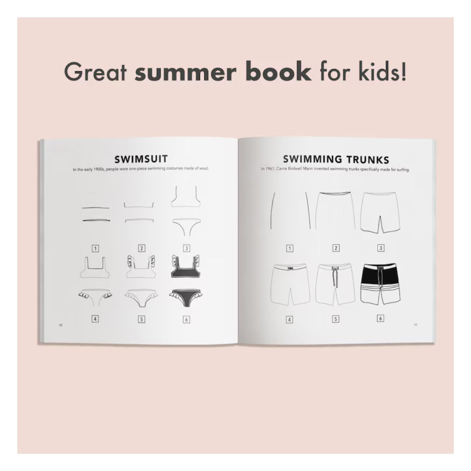 Summer Things: How to Draw Books for Kids Featuring Beach Fun, Summer Camp, Picnics, and More