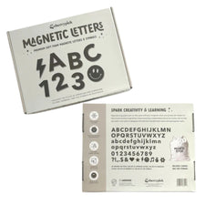Soft Foam Magnetic Letters & Symbols (Black)