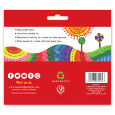Jumbo Broadline Markers in Vibrant Colours (Set of 12)