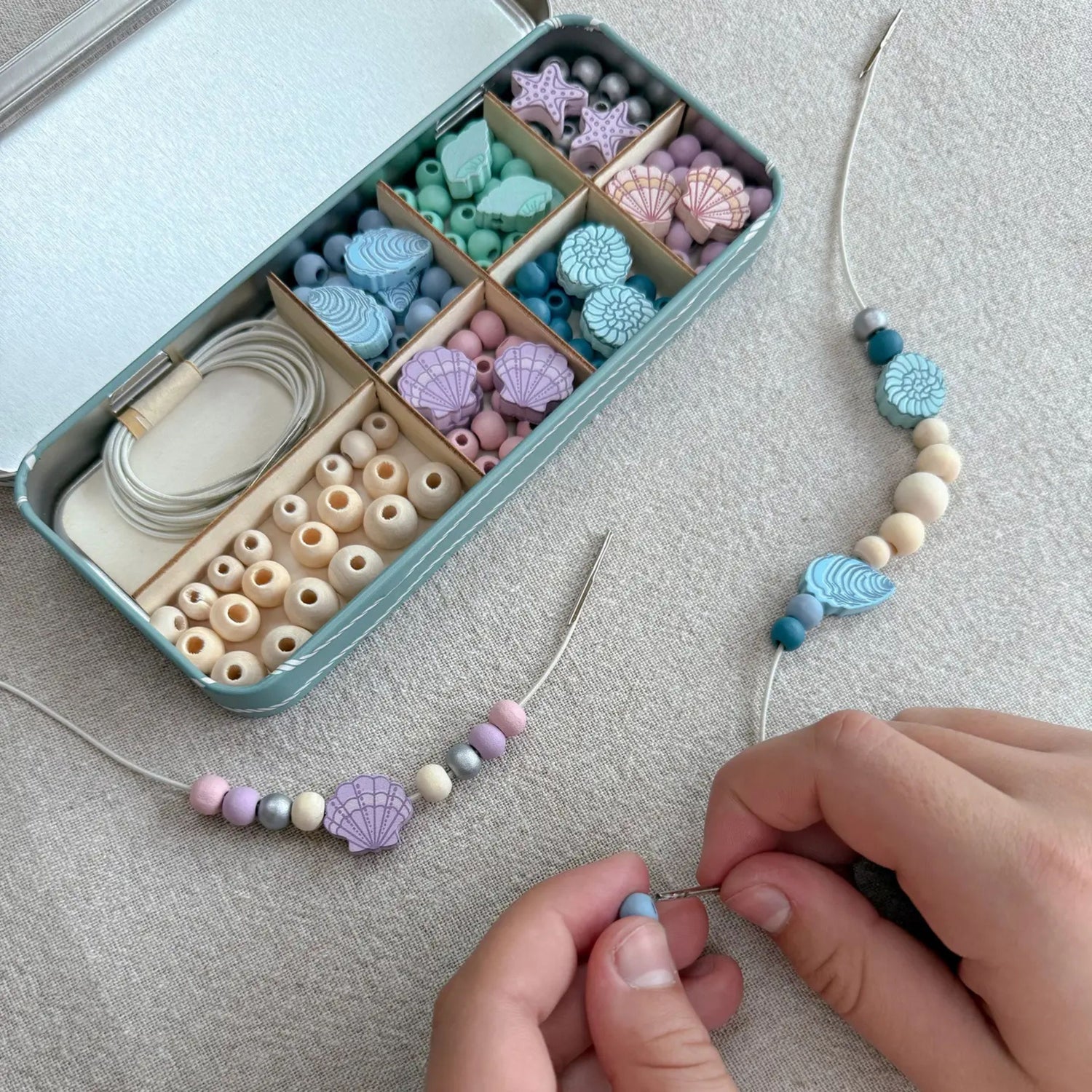 Seashell Bracelet Beading Craft Kit