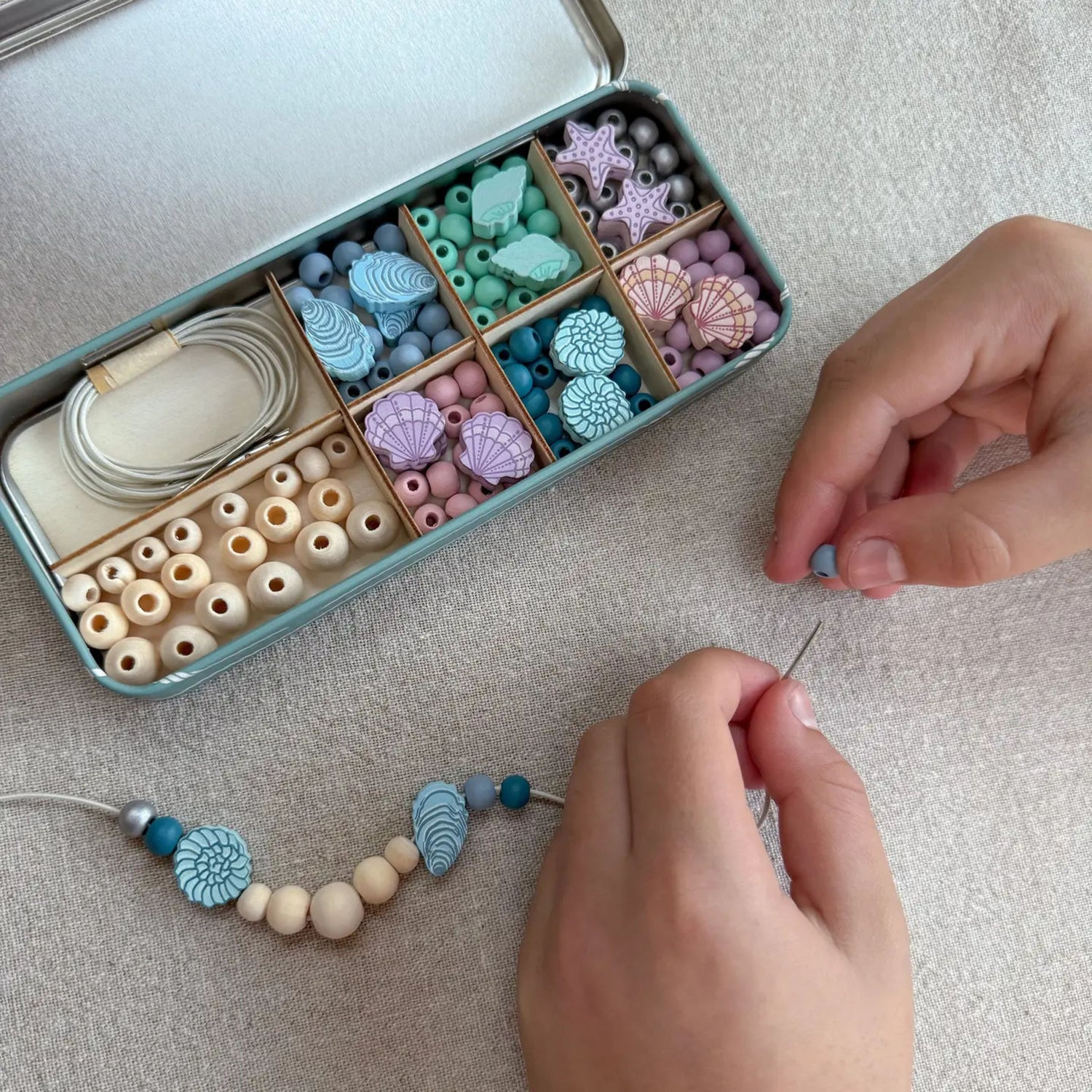 Seashell Bracelet Beading Craft Kit