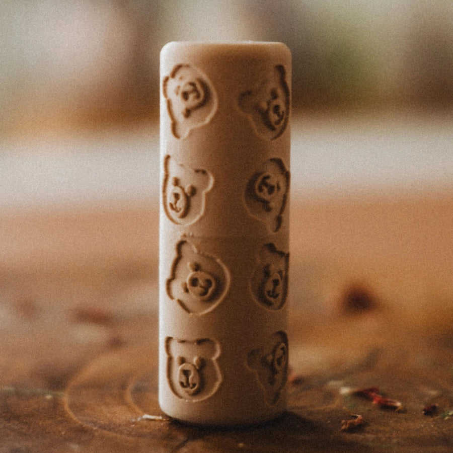 Eco Playdough Roller (Teddy Bear)