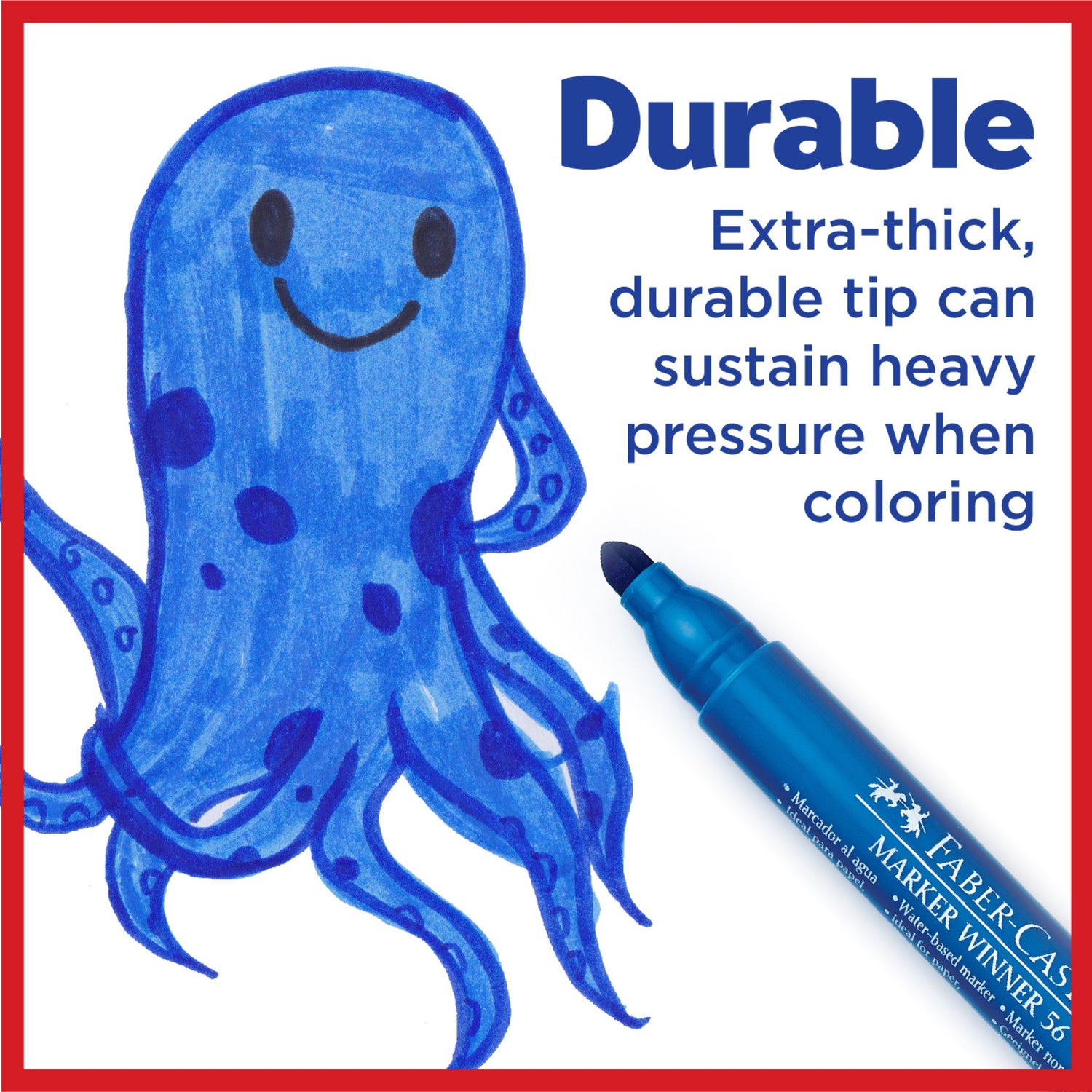 Jumbo Broadline Markers in Vibrant Colours (Set of 12)