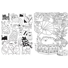 Colouring Book: A Million Cute Animals: Adorable Animals To Colour