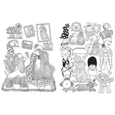 Colouring Book: A Million Cute Animals: Adorable Animals To Colour
