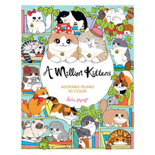 Colouring Book: A Million Kittens: Adorable Felines to Colour