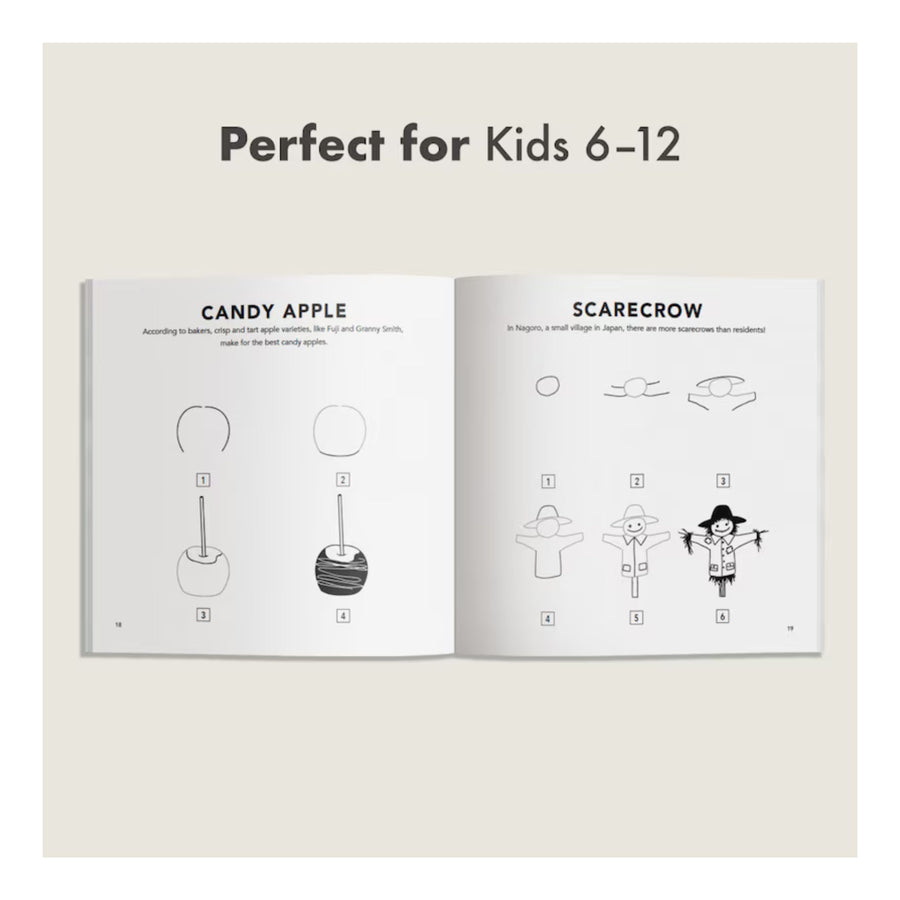 Fall Things: How to Draw Books for Kids with Pumpkins, Scarecrows, Turkeys and More