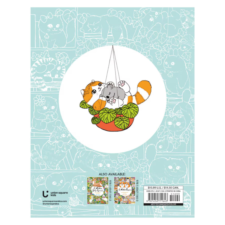 Colouring Book: A Million Kittens: Adorable Felines to Colour