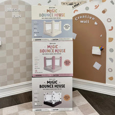 Magic Bounce House – Mini Cordless Indoor Bouncer (Confetti)