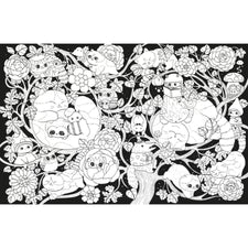 Colouring Book: A Million Kittens: Adorable Felines to Colour