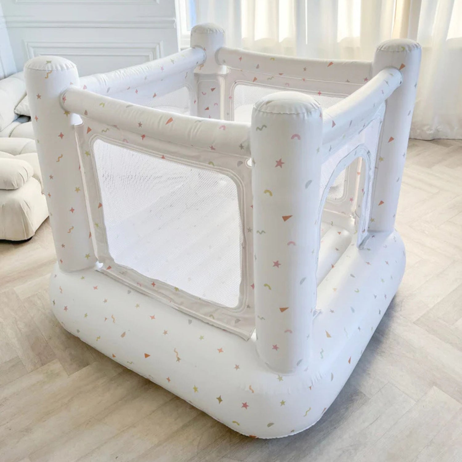 Magic Bounce House – Mini Cordless Indoor Bouncer (Confetti)