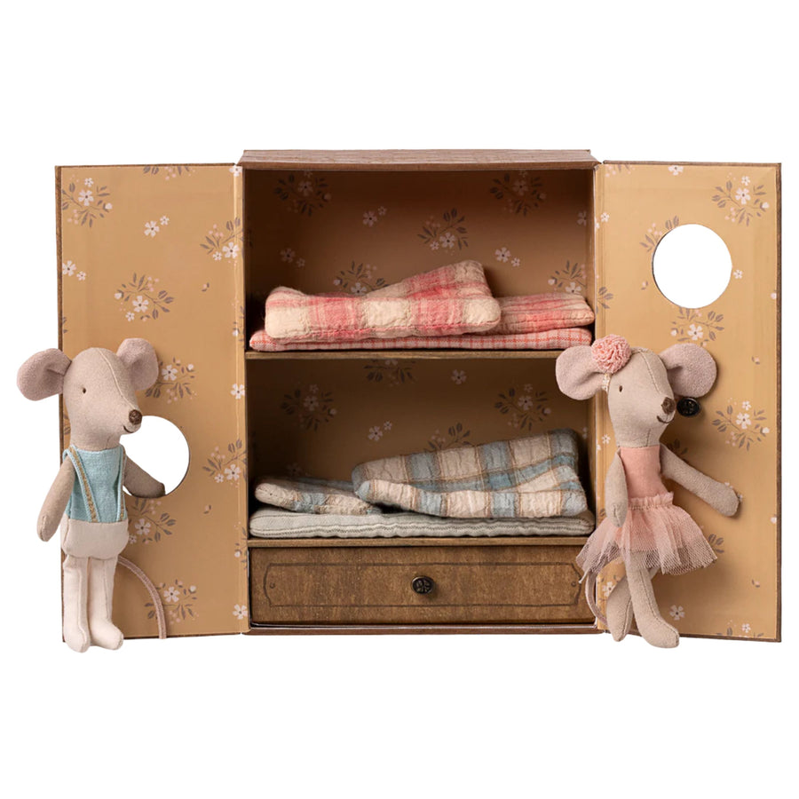 PRE-ORDER Maileg Ballet Mice in Dance Studio (Little Sister & Brother)