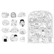 Colouring Book: A Million Kittens: Adorable Felines to Colour