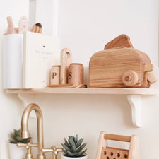 Handmade Wooden Play Toaster